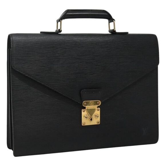 Pre Loved louis vuitton Women Black Business Bags - Picture 1 of 8
